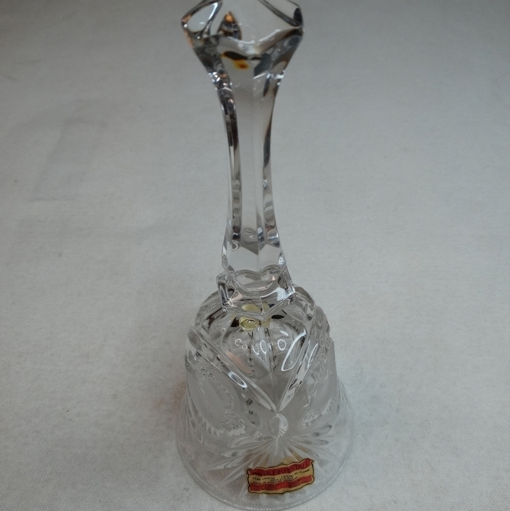 Bleikristall 24% lead crystal bell West Germany